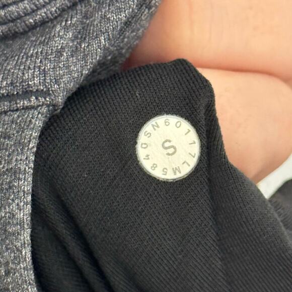 Lululemon Intent Jogger Drawstring Sweatpants 30" Heathered Black Grey Small - Picture 10 of 10